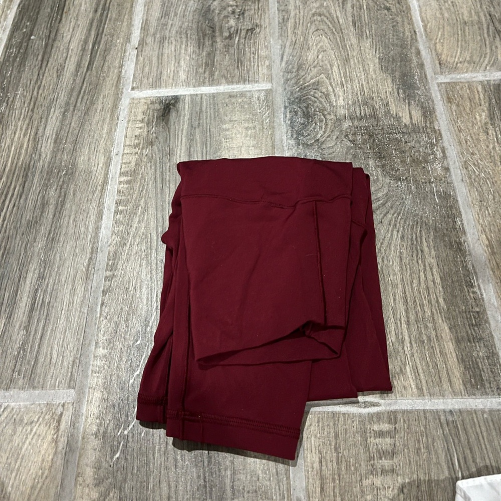 Arie red leggings